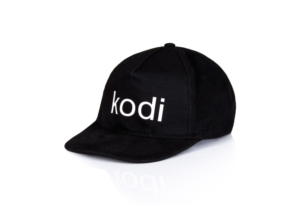 

Бейсболка для мастера с логотипом Kodi Черная