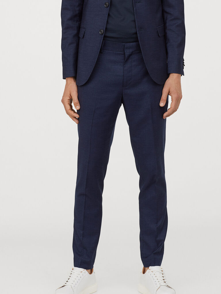 

Брюки H&M 060714032 52 Темно-синие