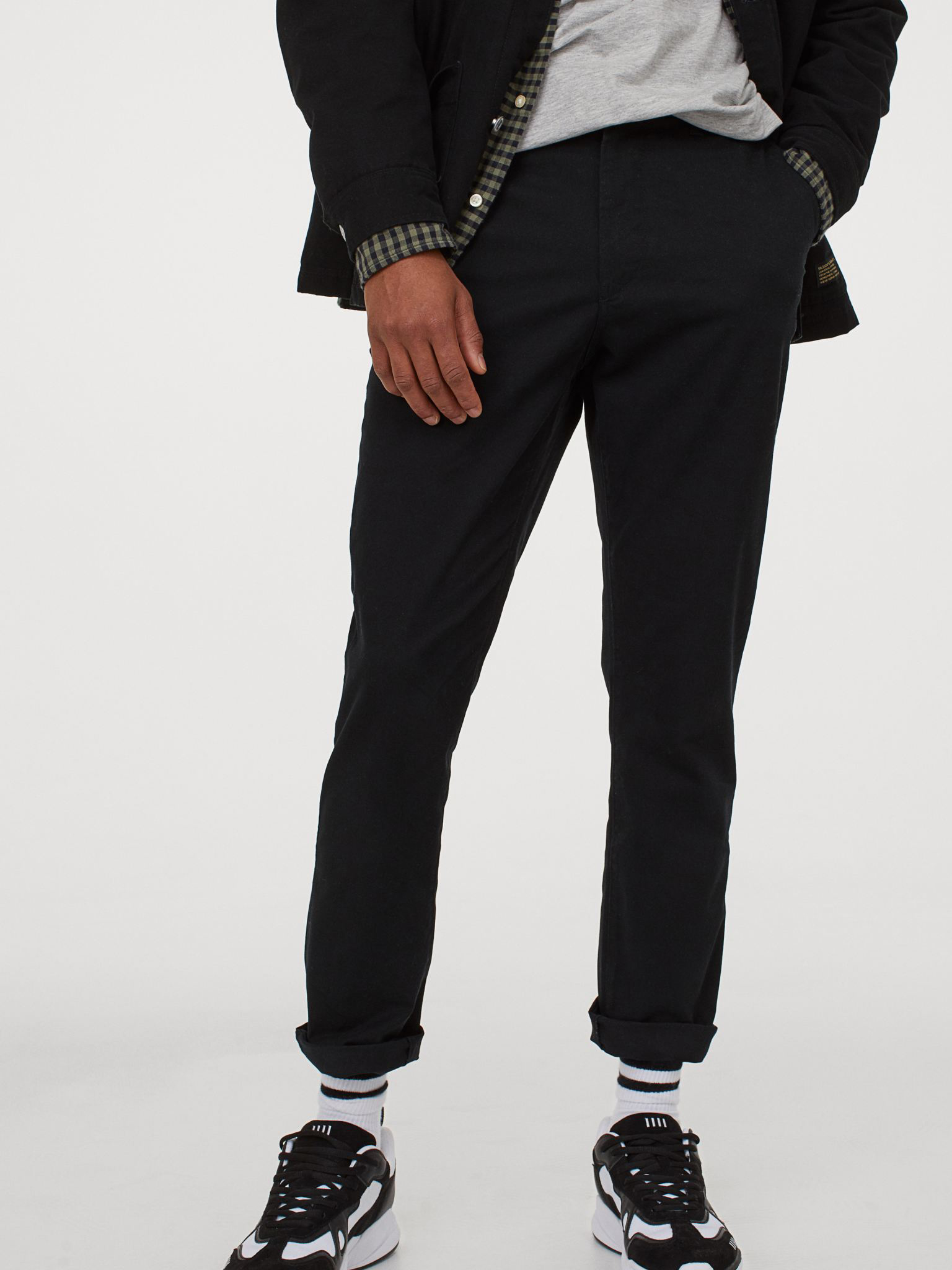 

Брюки H&M 060710876_black  Черные, Брюки H&M 060710876_black 38 Черные