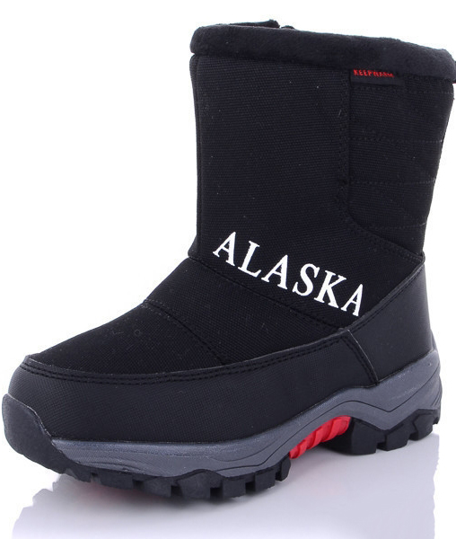 

Дутики с натуральной овчиной Alaska XC201-5 39 Черный