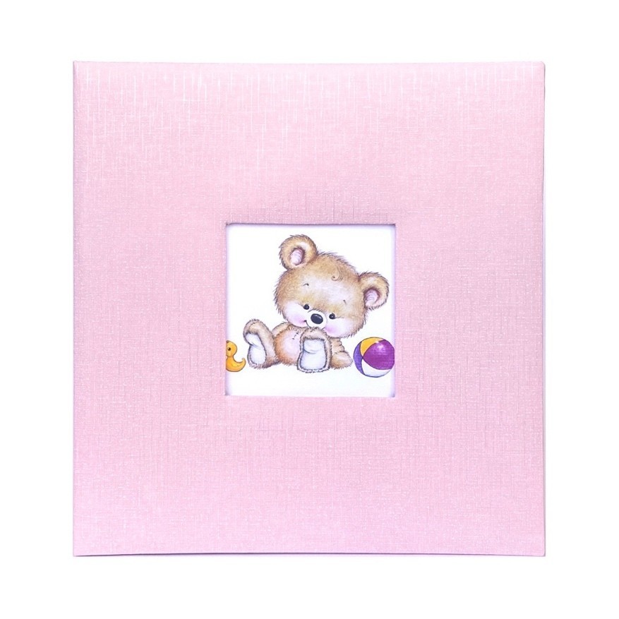 

Фотоальбом 40 st. 29*32 Baby Bear (Рожевий)