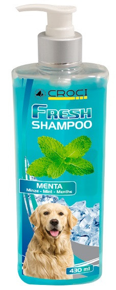 

Шампунь для животных освежающий с мятой Croci FRESH 430 мл