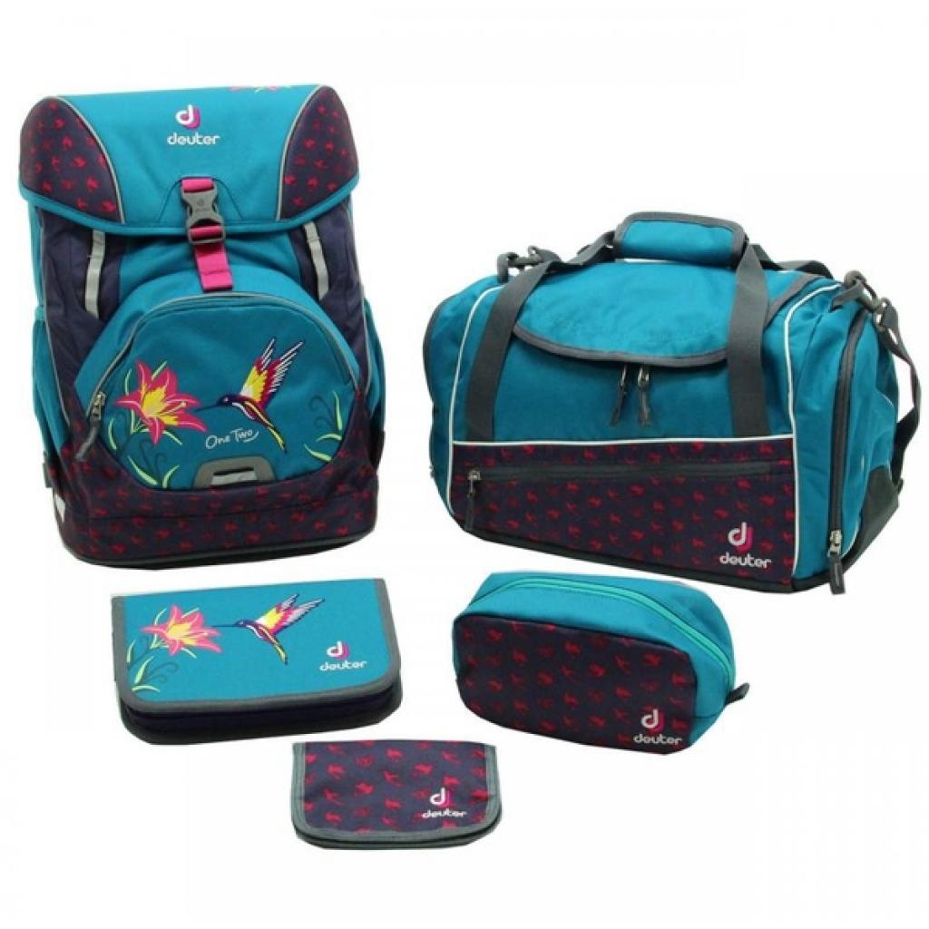 

Школьный набор Deuter Набор 5 пр OneTwoSet Hopper 3044 forest dino (3880117 3044 (SET))