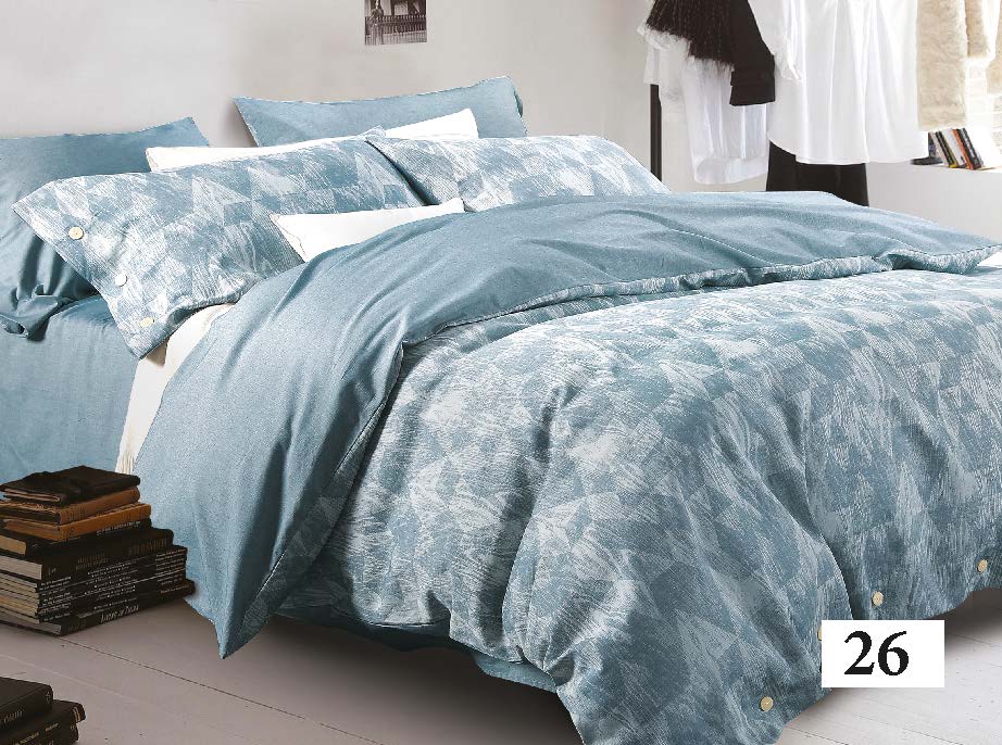 

Комплект постельного белья Tiare Евро Вареный хлопок Wash Jacquard 26