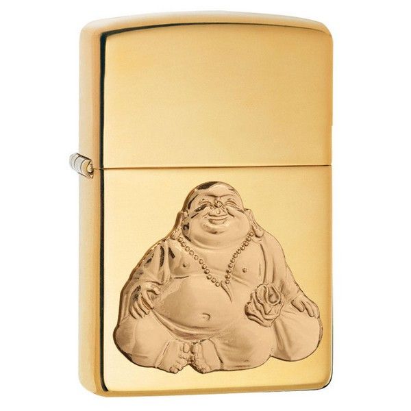 

Зажигалка Zippo 254B Laughing Buddah Emblem 29626