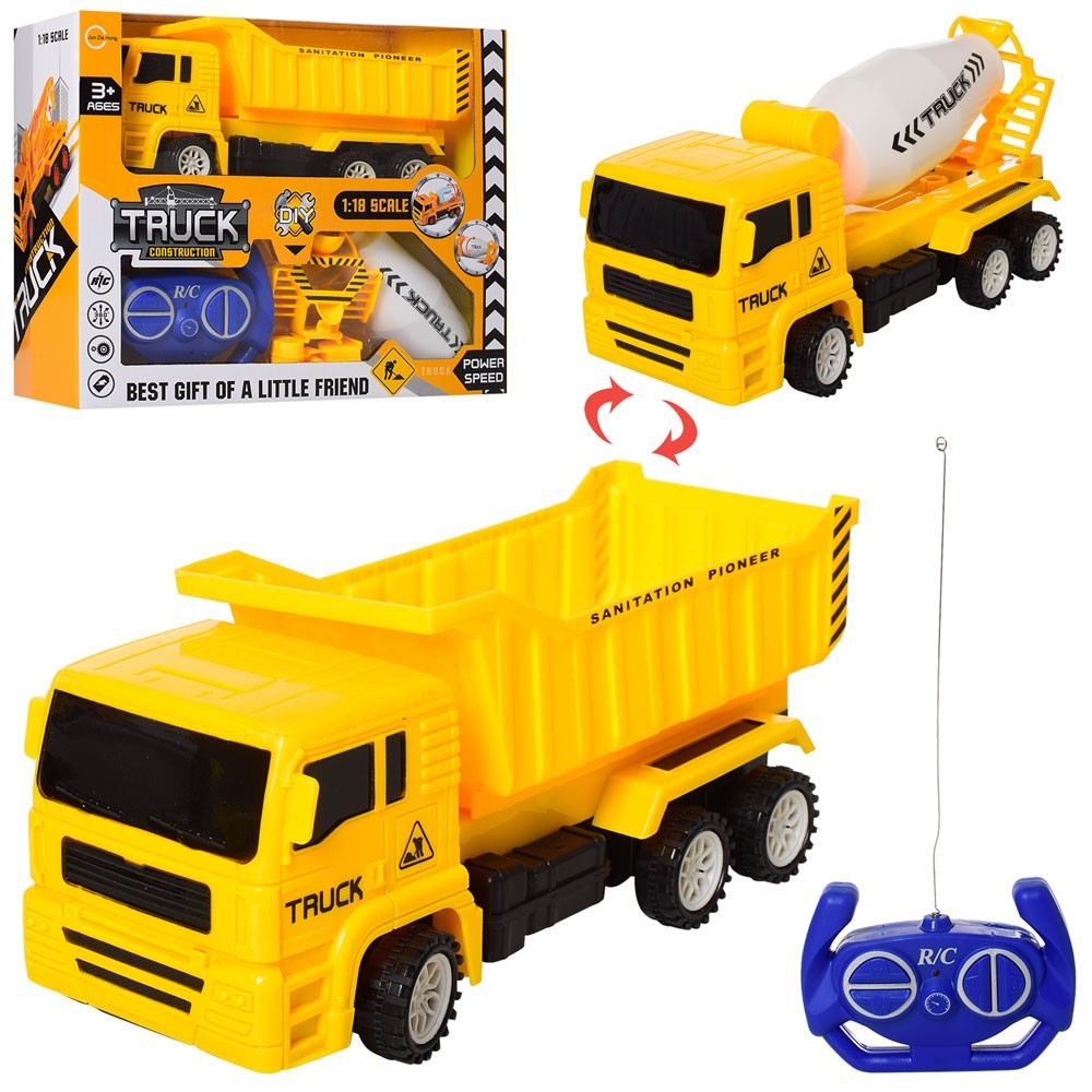 

Спецтехника самосвал р/у Construction truck gc10 23 см 1:18