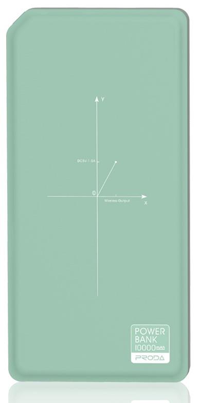 

Универсальная мобильная батарея Remax Proda Chicon Wireless 10000mAh Green/Black (PPP-33-GREEN+BLACK)