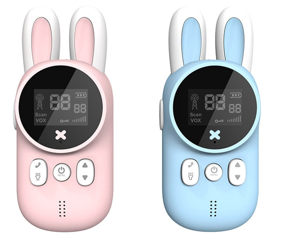 

Комплект раций Kronos Children`s Rabbit Walkie Talkie для детей розовая и голубая (gr_017840)