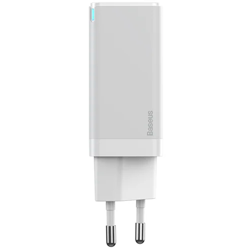 

Сетевое зарядное устройство Baseus GaN2 Quick Charger 45W + Type-C to Type-C Cable (CCGAN-M02) White
