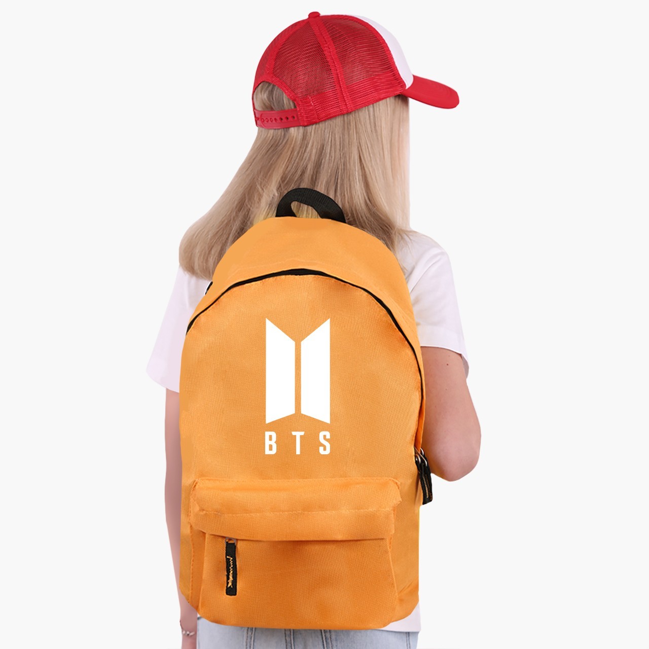 

Рюкзак детский БТС (BTS) (9263-1093) 17 л Оранжевый