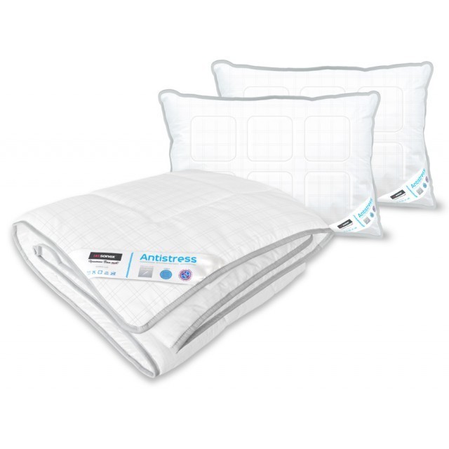 

Одеяло Sonex Antistress Карбон 200 х 220 + подушка 50 х 70 2 шт