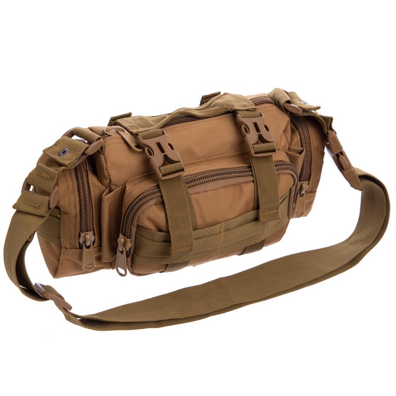 

Сумка тактическая многоцелевая SILVER KNIGHT khaki TY-01