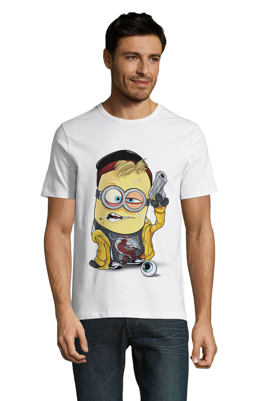 

Футболка OWEAR с Дизайнерским принтом 0606-120-M-WH XXL Белый