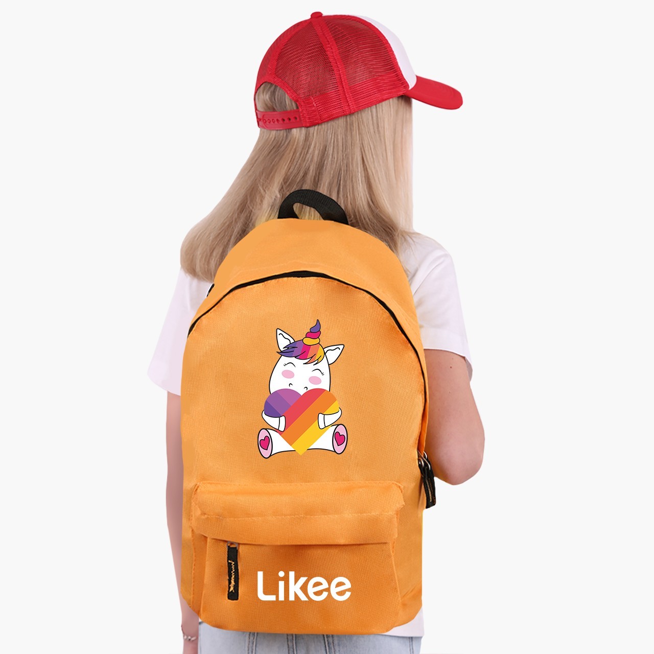 

Рюкзак детский Лайк Единорог (Likee Unicorn) (9263-1037) 17 л Оранжевый