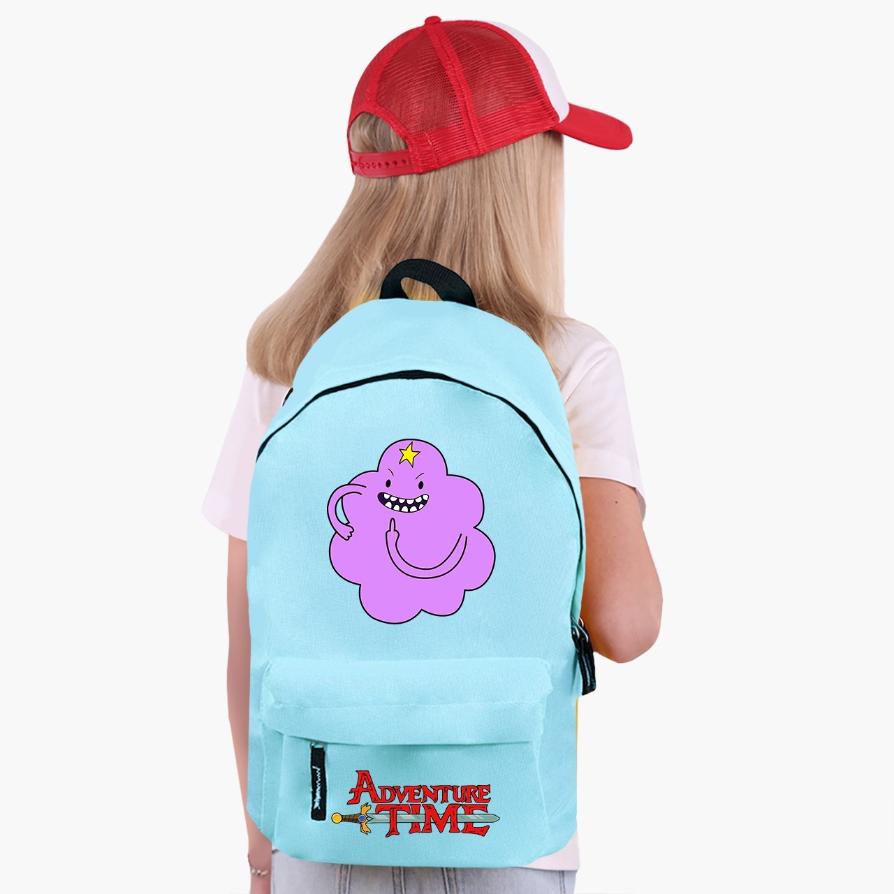 

Рюкзак детский Время приключений Принцесса пупырка (Adventure Time Lumpy Space Princess) (9263-1578) 17 л Голубой