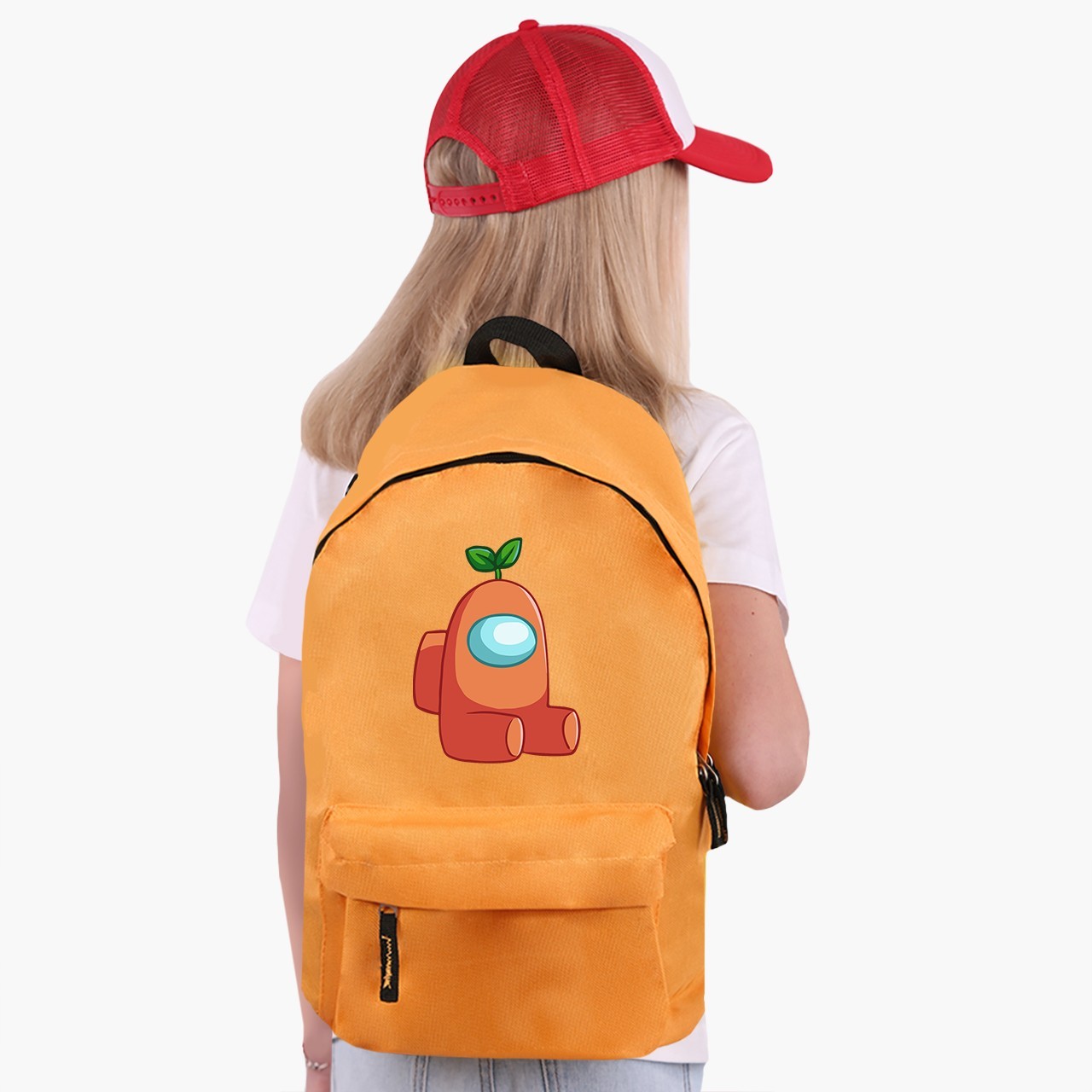 

Рюкзак детский Амонг Ас Оранжевый (Among Us Orange) (9263-2410) 17 л Оранжевый