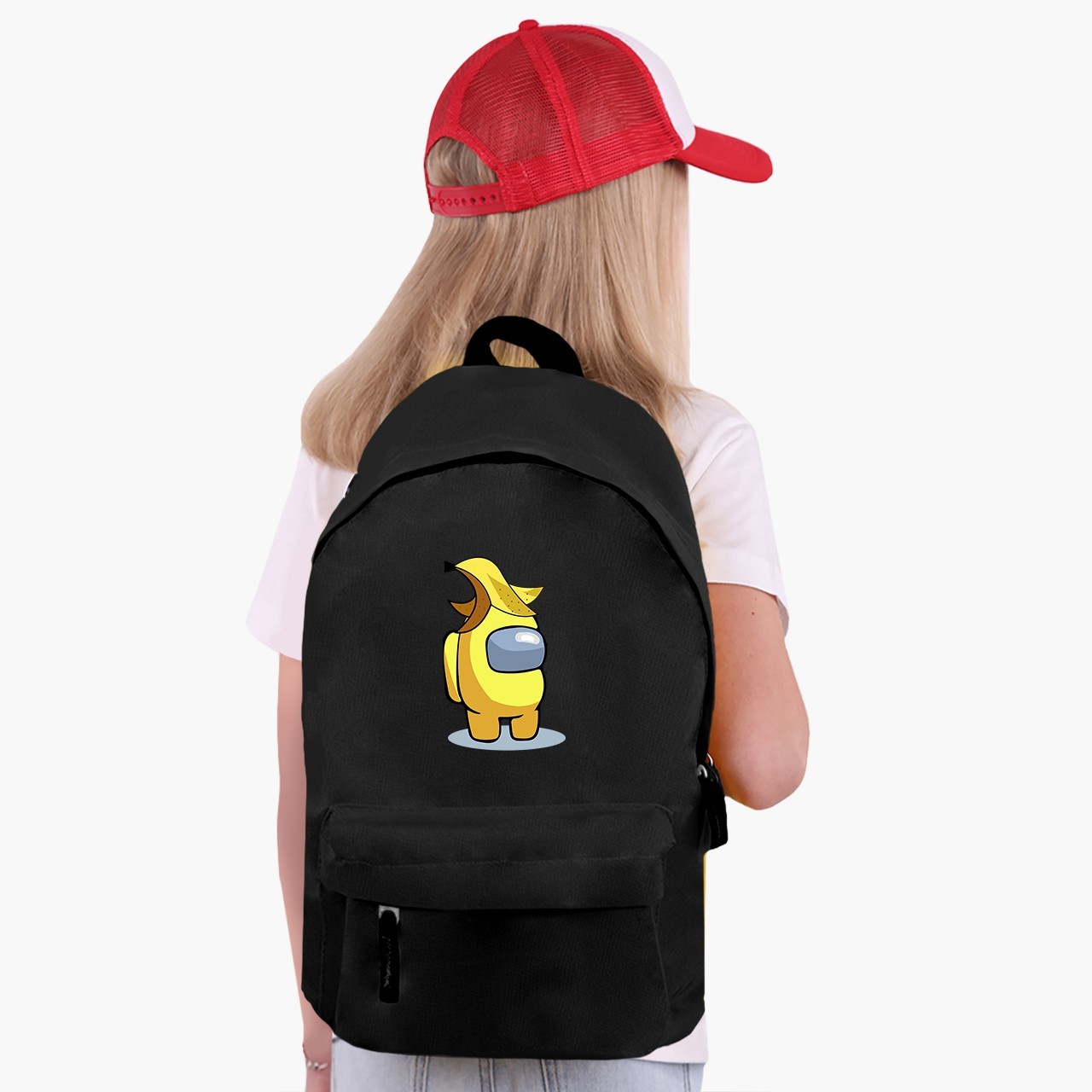 

Рюкзак детский Амонг Ас Желтый (Among Us Yellow) (9263-2416) 17 л Черный