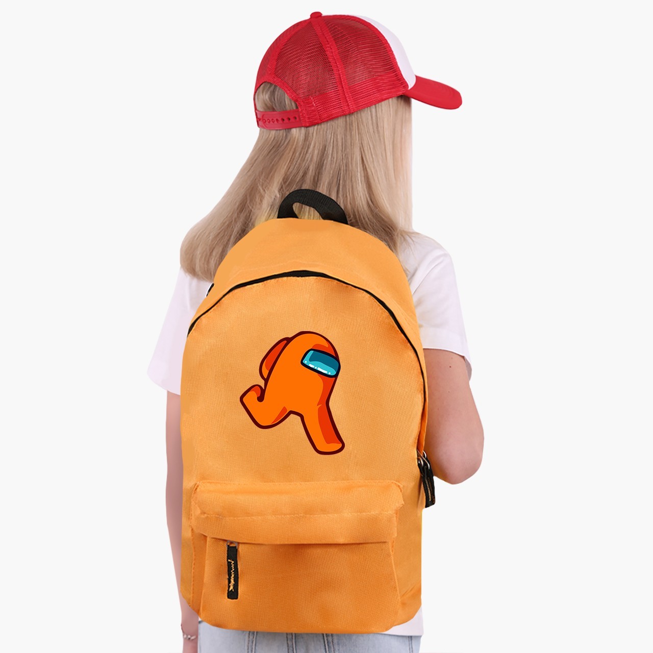 

Рюкзак детский Амонг Ас Оранжевый (Among Us Orange) (9263-2408) 17 л Оранжевый