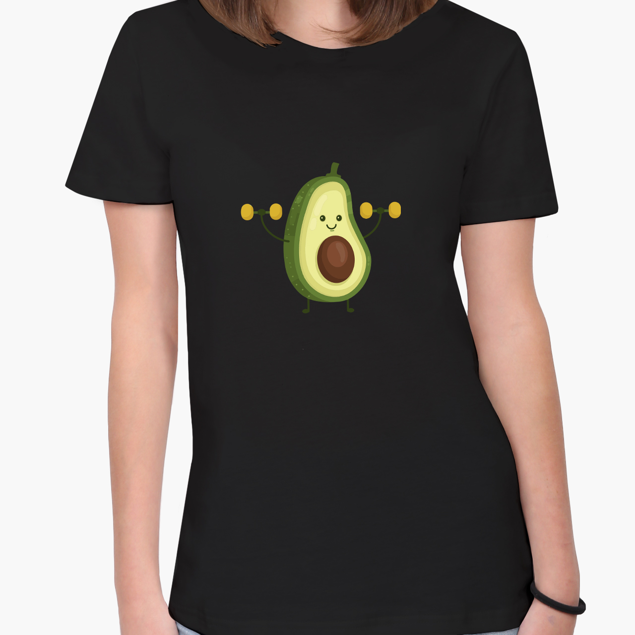 

Футболка женская Авокадо Фитнес (Avocado Fitness) (8976-1394-2)  Черная, Футболка женская Авокадо Фитнес (Avocado Fitness) (8976-1394-2) M Черная
