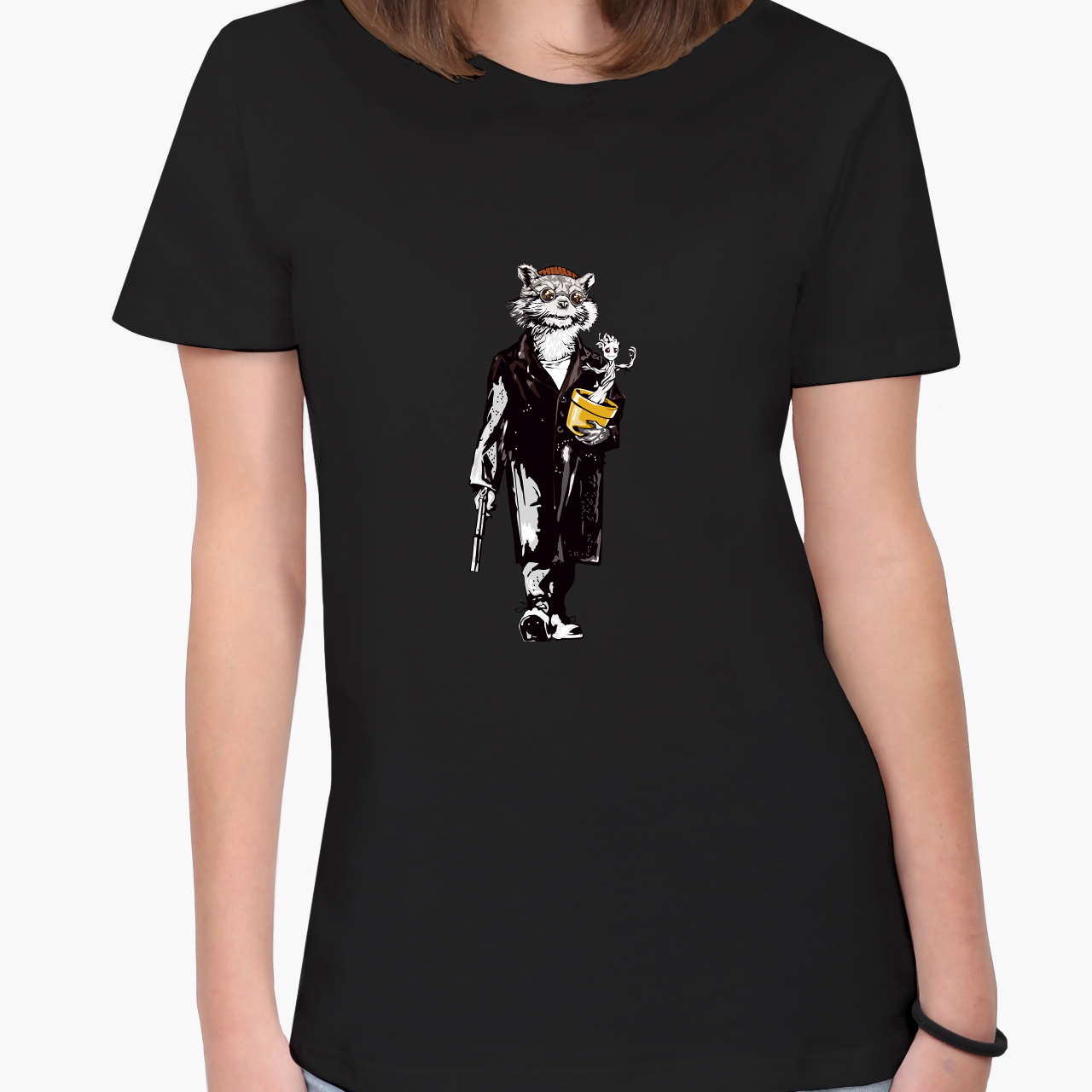 

Футболка женская Ракета, Грут - Леон Киллер (Rocket, Groot - Leon Killer) (8976-2064-1)  Черная, Футболка женская Ракета, Грут - Леон Киллер (Rocket, Groot - Leon Killer) (8976-2064-1) S Черная