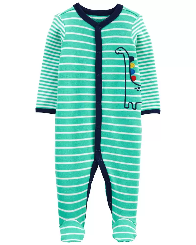 

Коттоновый человечек для мальчика 6966 Carters 0 мес 56 см Зеленый 49488