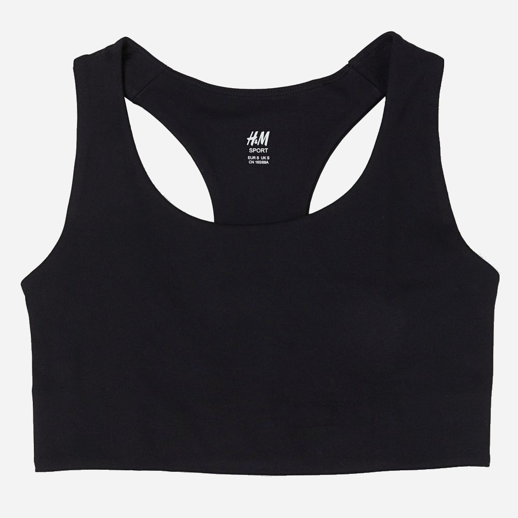 

Топ спортивный H& SPORT 9319993sdm  Черный, Топ спортивный H&M SPORT 9319993sdm M Черный