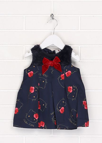 

Платье Hello Kitty 74см Синее с красным (1096-050)