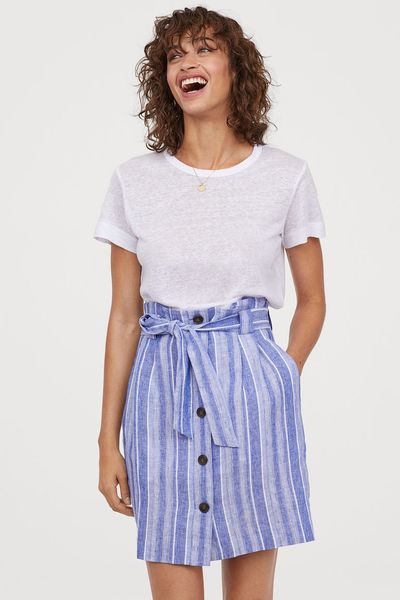 

Юбка H&M 36 голубая (1203-783)