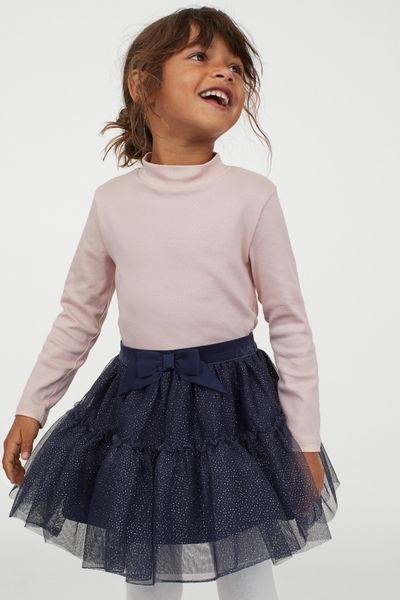 

Юбка H&M Kids 122-128 Темно-синяя (1204-331)