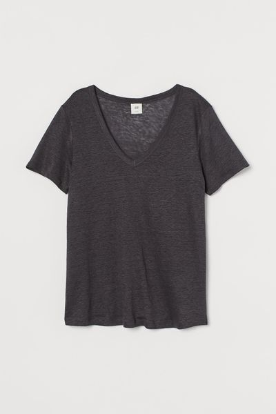 

Футболка H&M XL серая (1204-309)