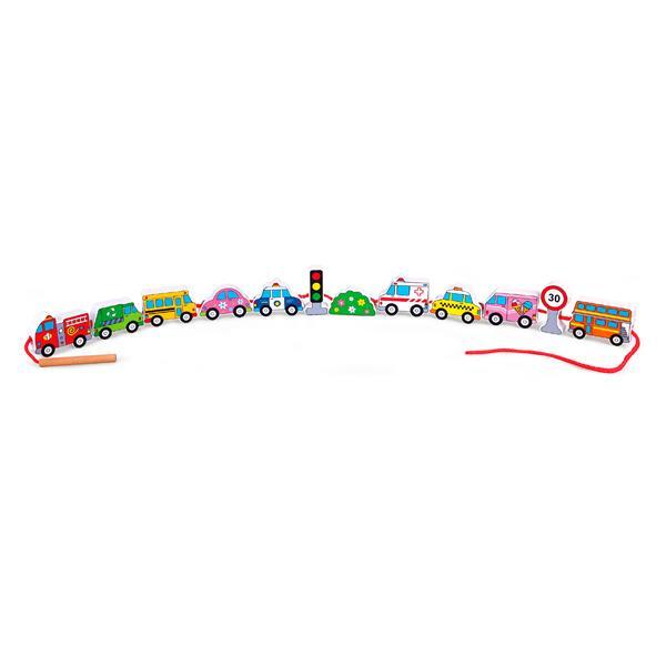 

Деревянная шнуровка Viga Toys Автотранспорт (59851)