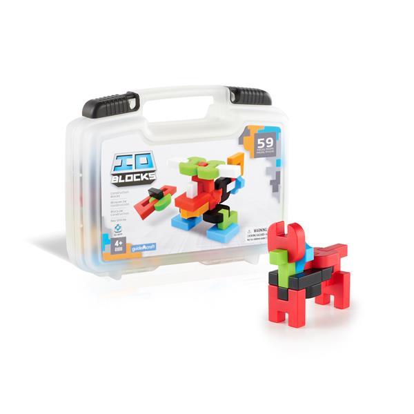 

Конструктор Guidecraft IO Blocks Дорожный набор с дополненной 3d реальностью, 59 деталей (G9604)