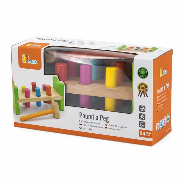 

Стучалка Viga Toys Гвоздики (50827)