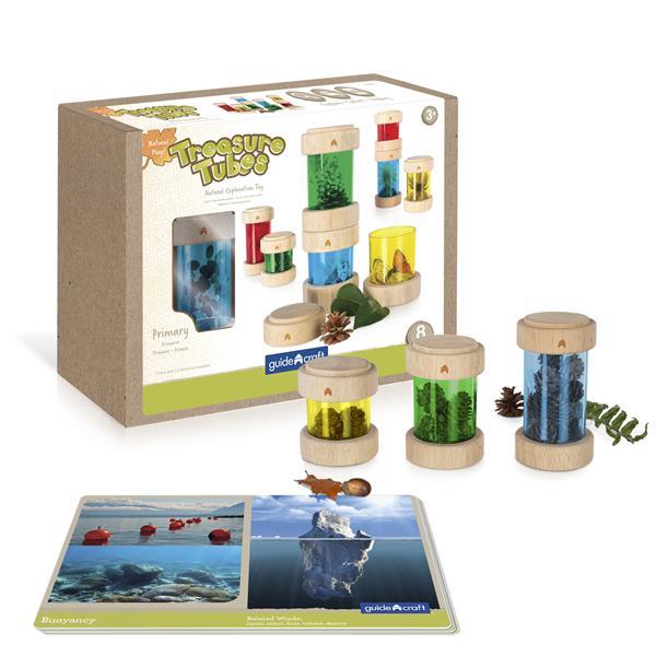 

Игровой набор Guidecraft Natural Play Сокровища в цветных баночках (G3087)