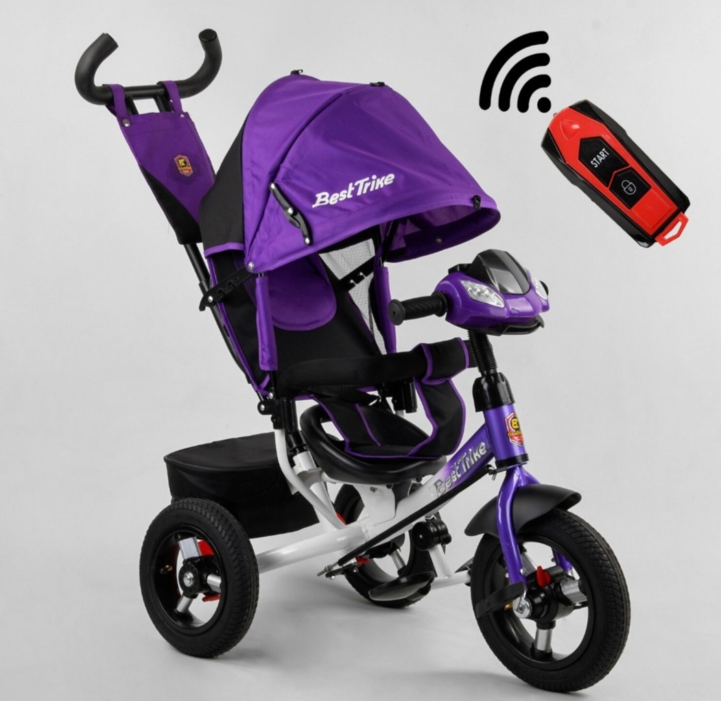 

Детский трехколесный велосипед Best Trike 3390/94-707 фиолетовый