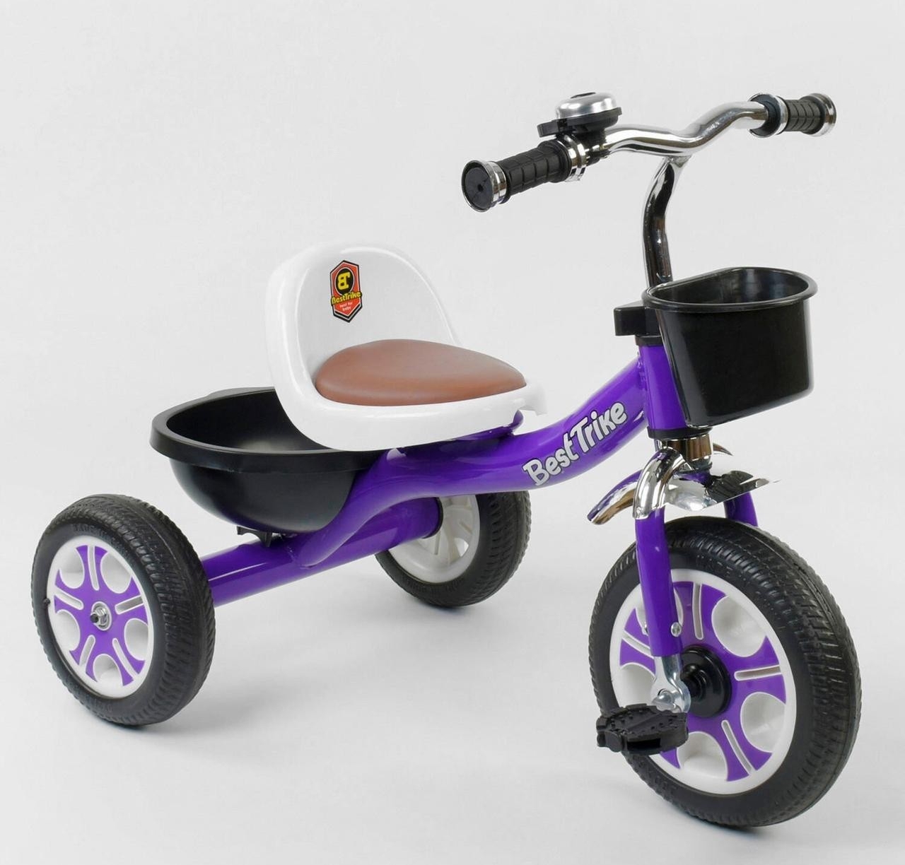 

Детский трехколесный велосипед Best Trike LM-1355 фиолетовый