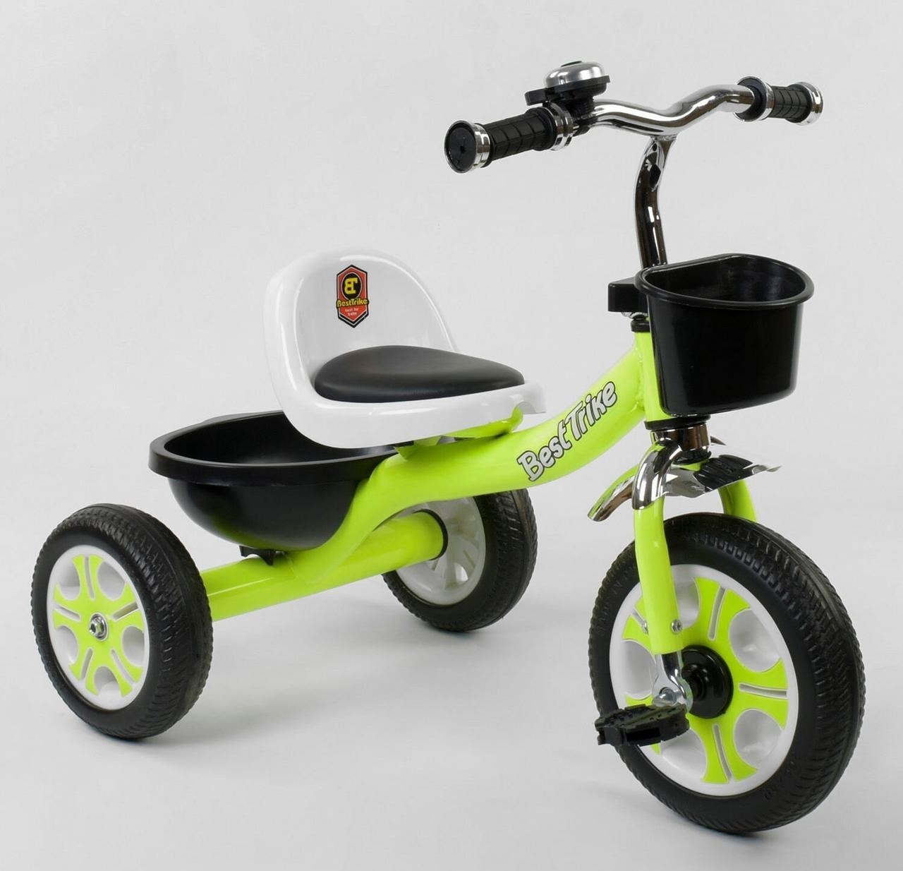 

Детский трехколесный велосипед Best Trike LM-3109 салатовый