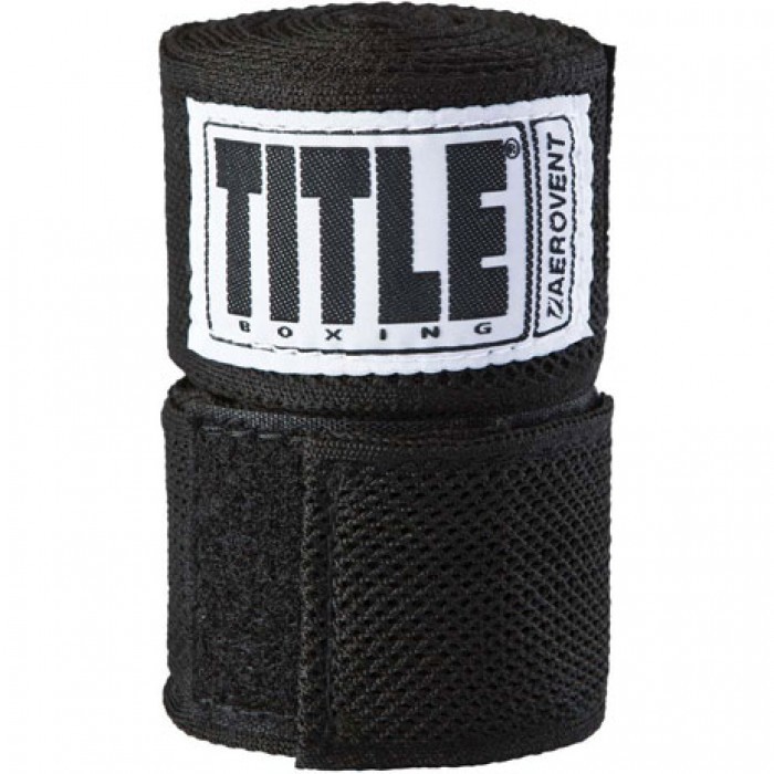 

Бинты TITLE Aerovent Xtreme 120" Hand Wraps 3м Черный