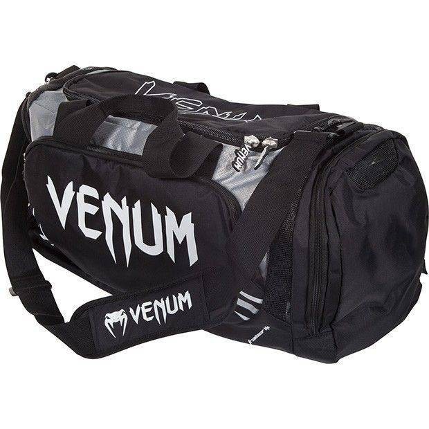 

Сумка Venum Trainer Lite Sport Bag Grey Черно-серая