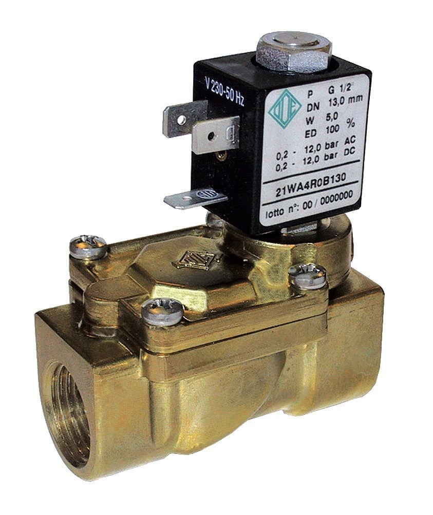 

Электромагнитный клапан ODE 21WA4R0B130 NC, G 1/2, t= - 10 + 90 °С, (Pmin 0,2 - Pmax 12 bar), для воды, воздуха, нефтепродуктов, газообразной среды
