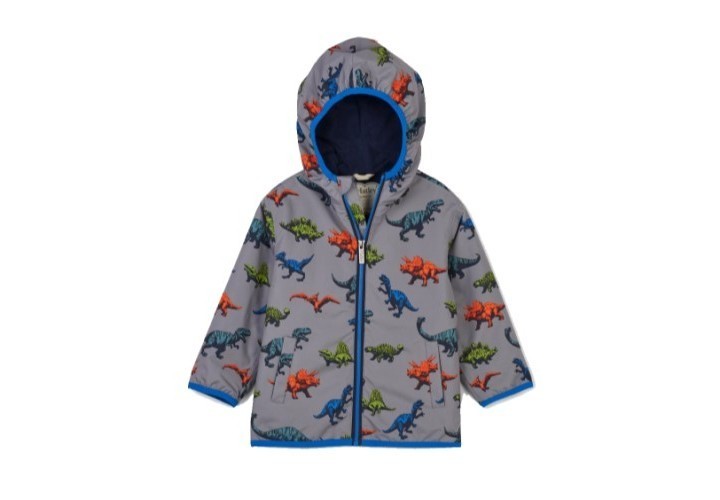 

Куртка Hatley MICROFIBER Wild Dinos 128см сірий 8A