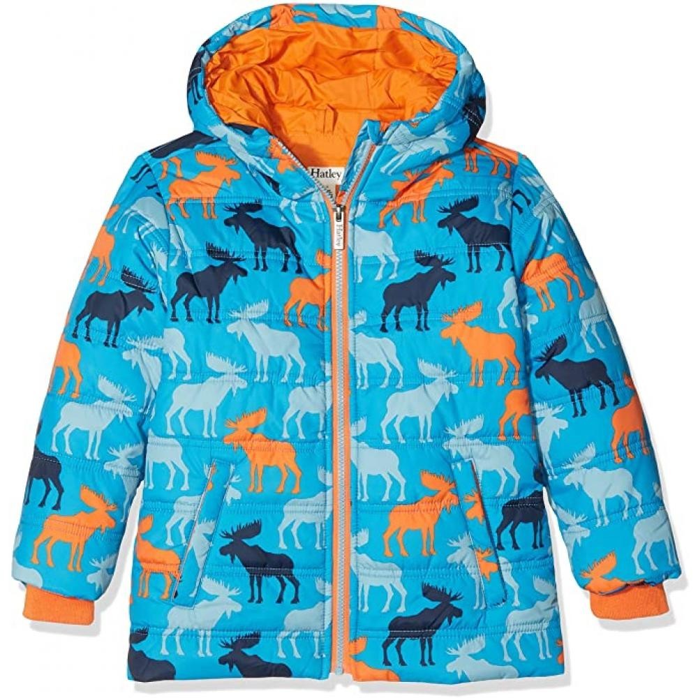 

Куртка Hatley Moose Shadows 92см синій 2A