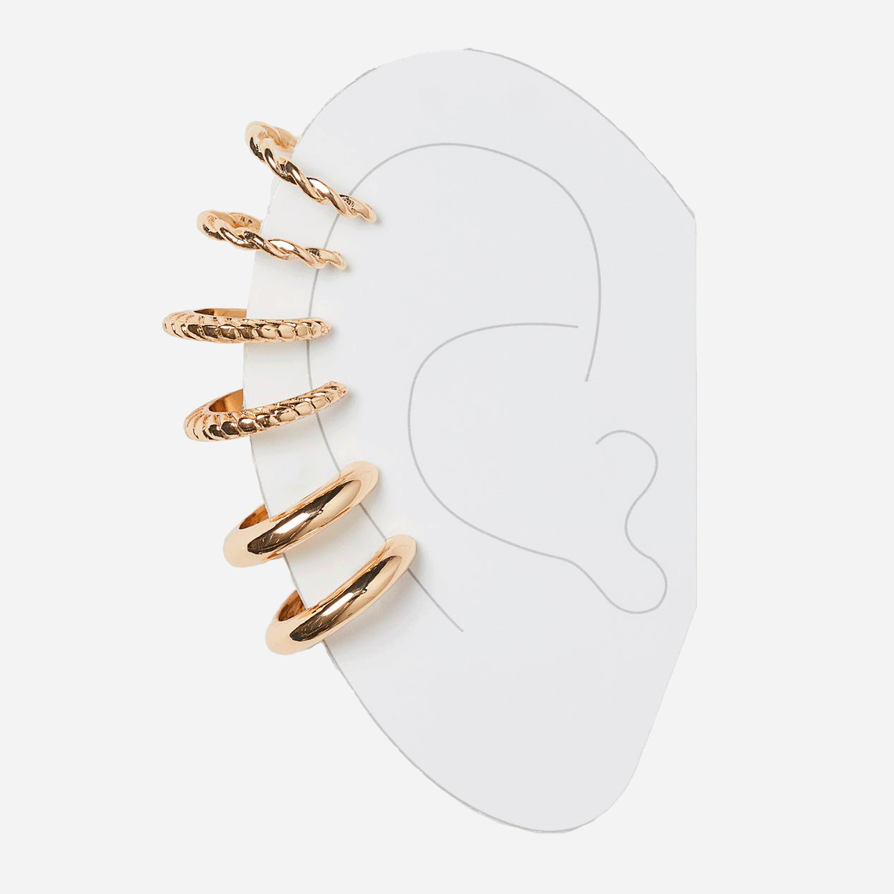 

Каффы H&M 942048sdm 3 пар. Золотистые