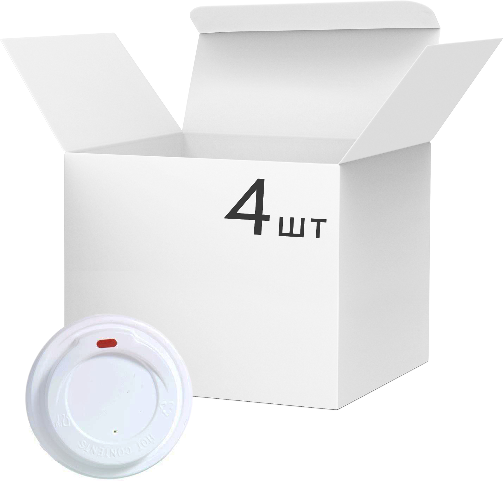 

Упаковка крышек PRO service для бумажных стаканов 250 мл Белых 4 упаковки по 50 шт