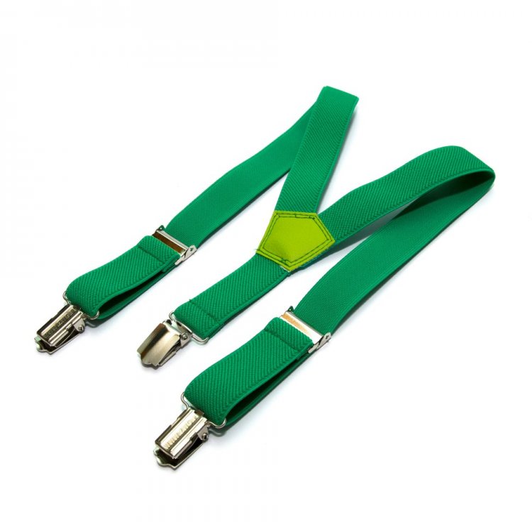 

Детские Подтяжки Gofin suspenders Cтрейч-ткань Зеленые (Pbd-0108)