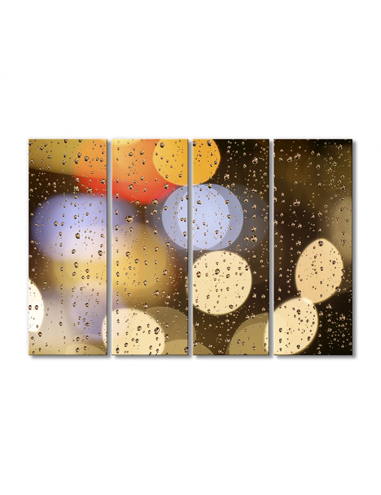 

Модульная картина Artel «Абстракция блестящие капли» 4 модуля 80x120 см
