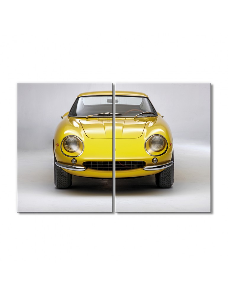 

Модульная картина Artel «1967 Феррари 275 GTB-4 Берлинетта желтый» 2 модуля 90x135 см
