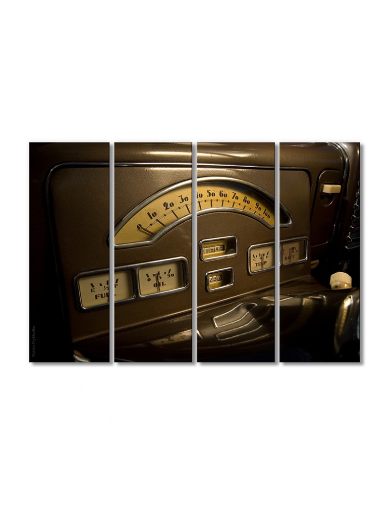 

Модульная картина Artel «1939 Меркурий внутренний спидометр» 4 модуля 80x120 см