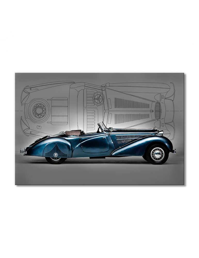 

Модульная картина Artel «1938 Horch 853 Специаль Родстер» 1 модуль 60x90 см