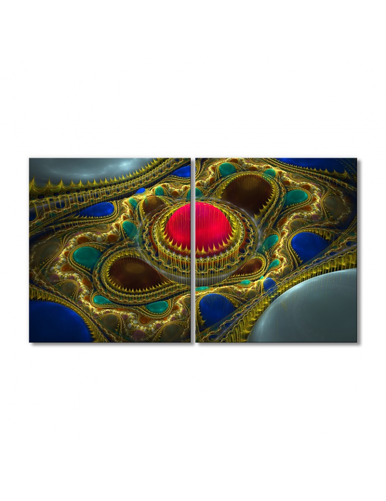 

Модульная картина Artel «Абстракция ковер Аладина» 2 модуля 90x135 см